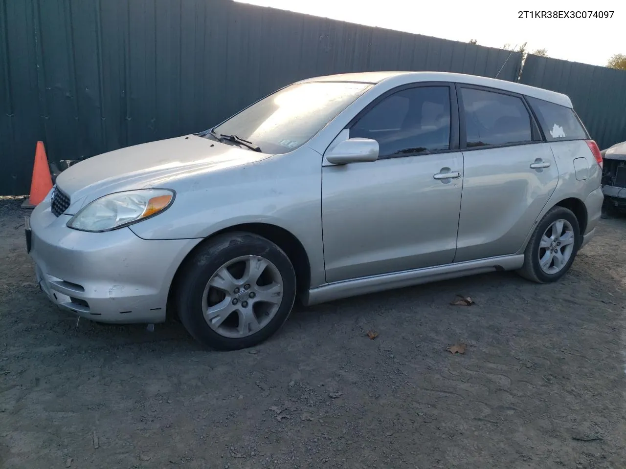 2003 Toyota Corolla Matrix Xr VIN: 2T1KR38EX3C074097 Lot: 77402024