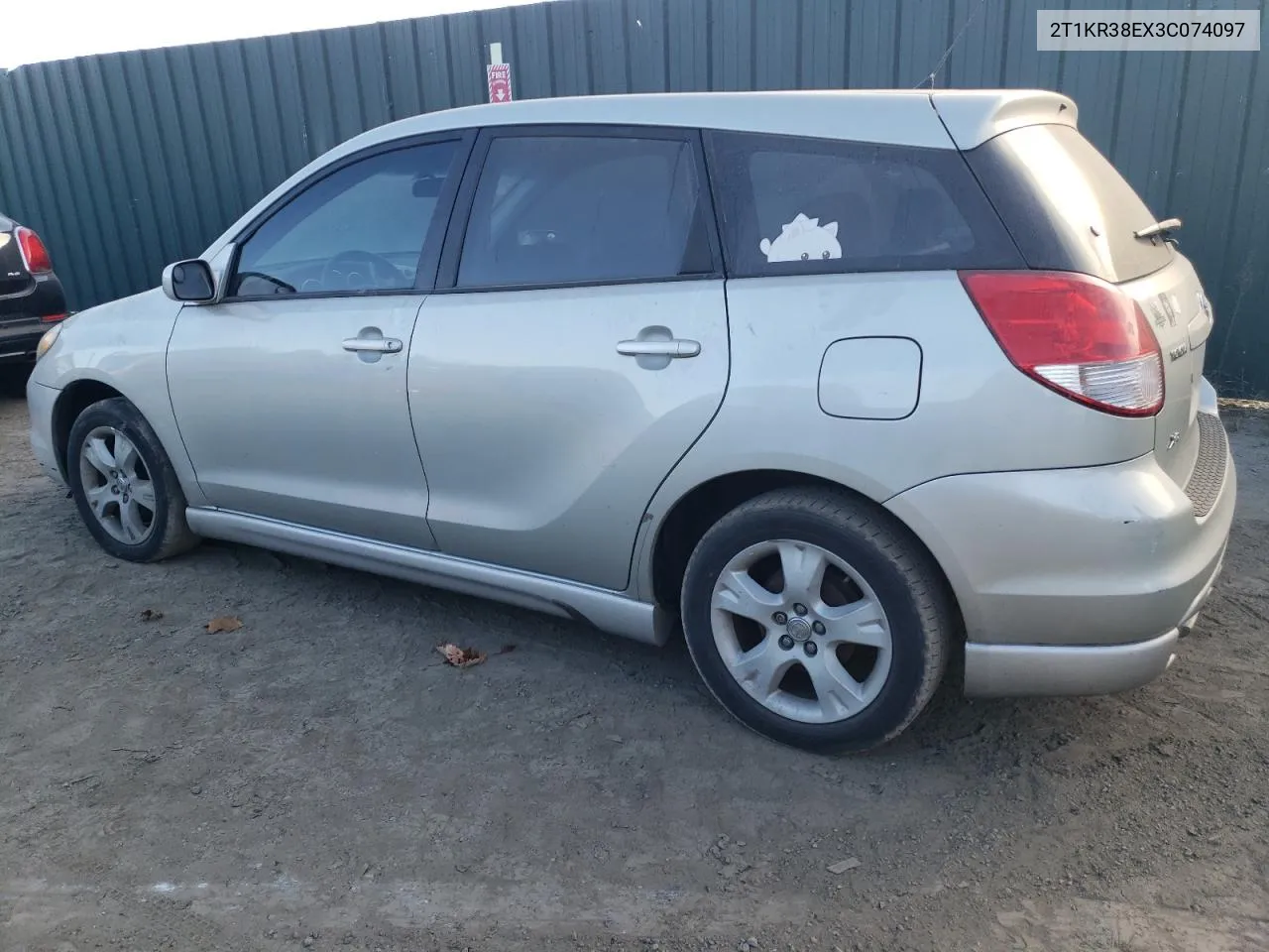 2003 Toyota Corolla Matrix Xr VIN: 2T1KR38EX3C074097 Lot: 77402024