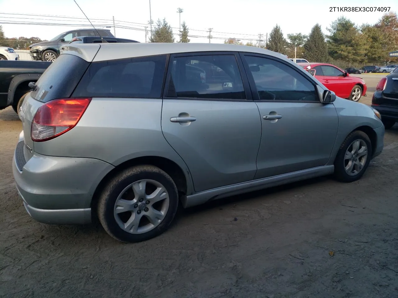 2003 Toyota Corolla Matrix Xr VIN: 2T1KR38EX3C074097 Lot: 77402024