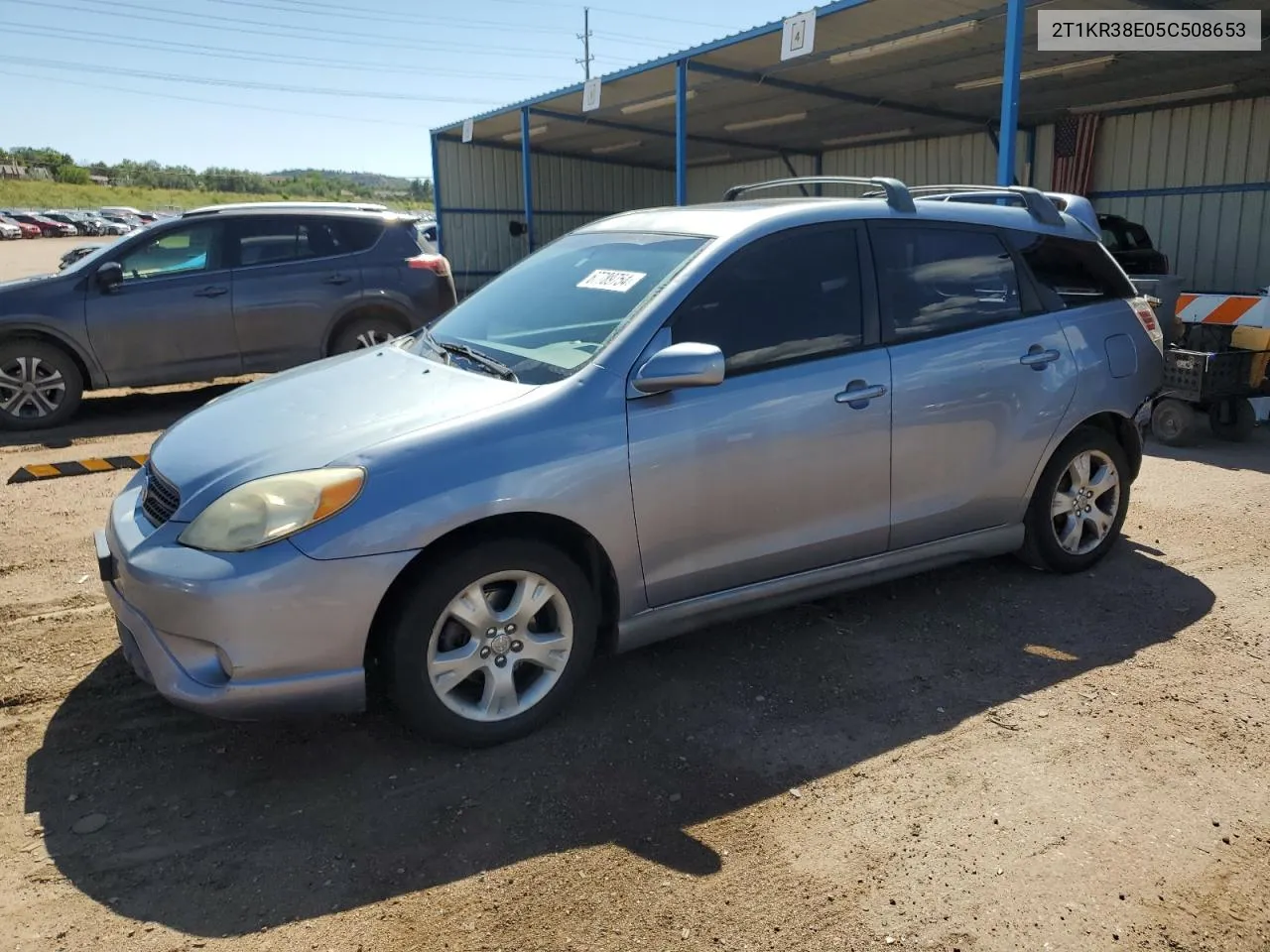 2005 Toyota Matrix Sw VIN: 2T1KR38E05C508653 Lot: 67789754