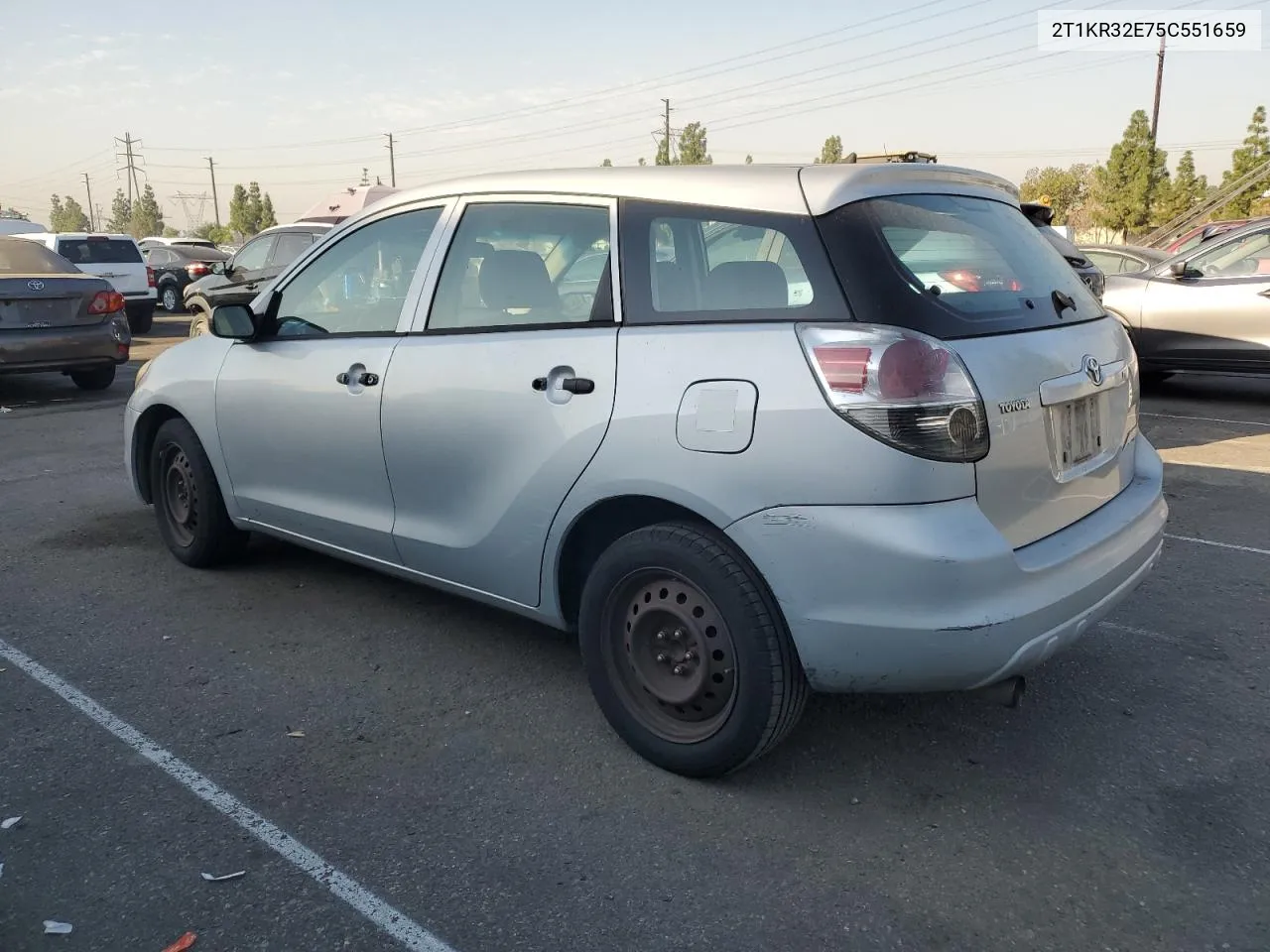 2005 Toyota Corolla Matrix Xr VIN: 2T1KR32E75C551659 Lot: 73450584