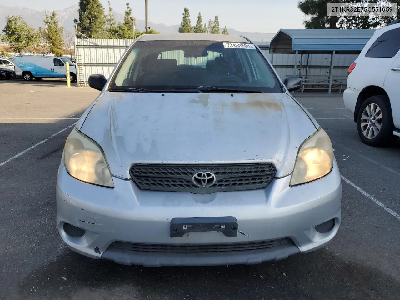 2005 Toyota Corolla Matrix Xr VIN: 2T1KR32E75C551659 Lot: 73450584