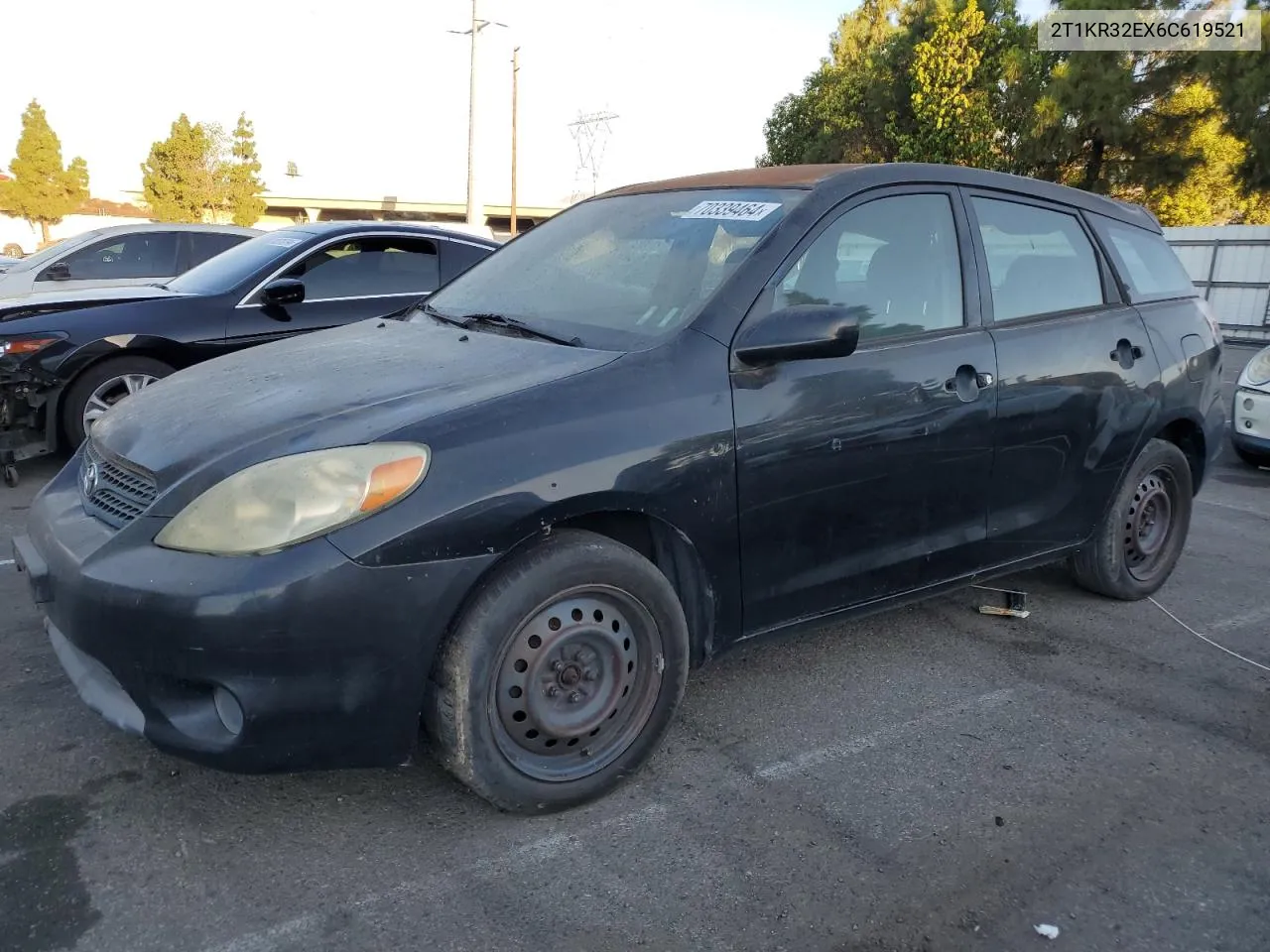 2006 Toyota Corolla Matrix Xr VIN: 2T1KR32EX6C619521 Lot: 70339464