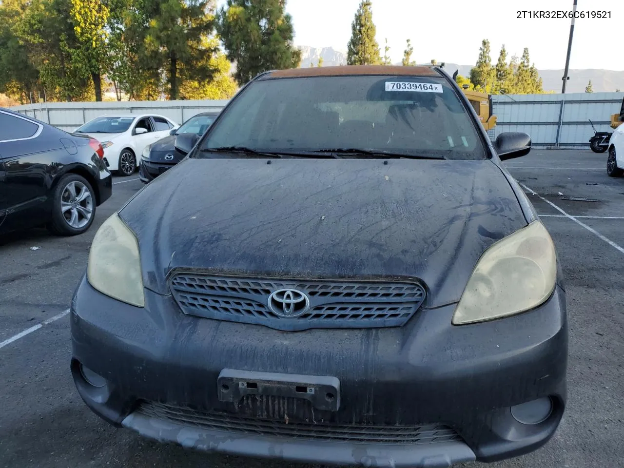 2006 Toyota Corolla Matrix Xr VIN: 2T1KR32EX6C619521 Lot: 70339464