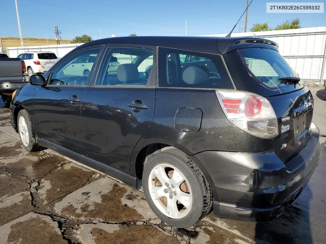 2006 Toyota Corolla Matrix Xr VIN: 2T1KR32E26C559332 Lot: 72019464