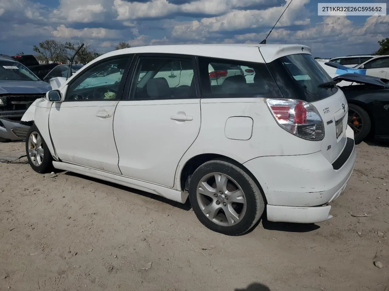 2006 Toyota Corolla Matrix Xr VIN: 2T1KR32E26C595652 Lot: 72162544