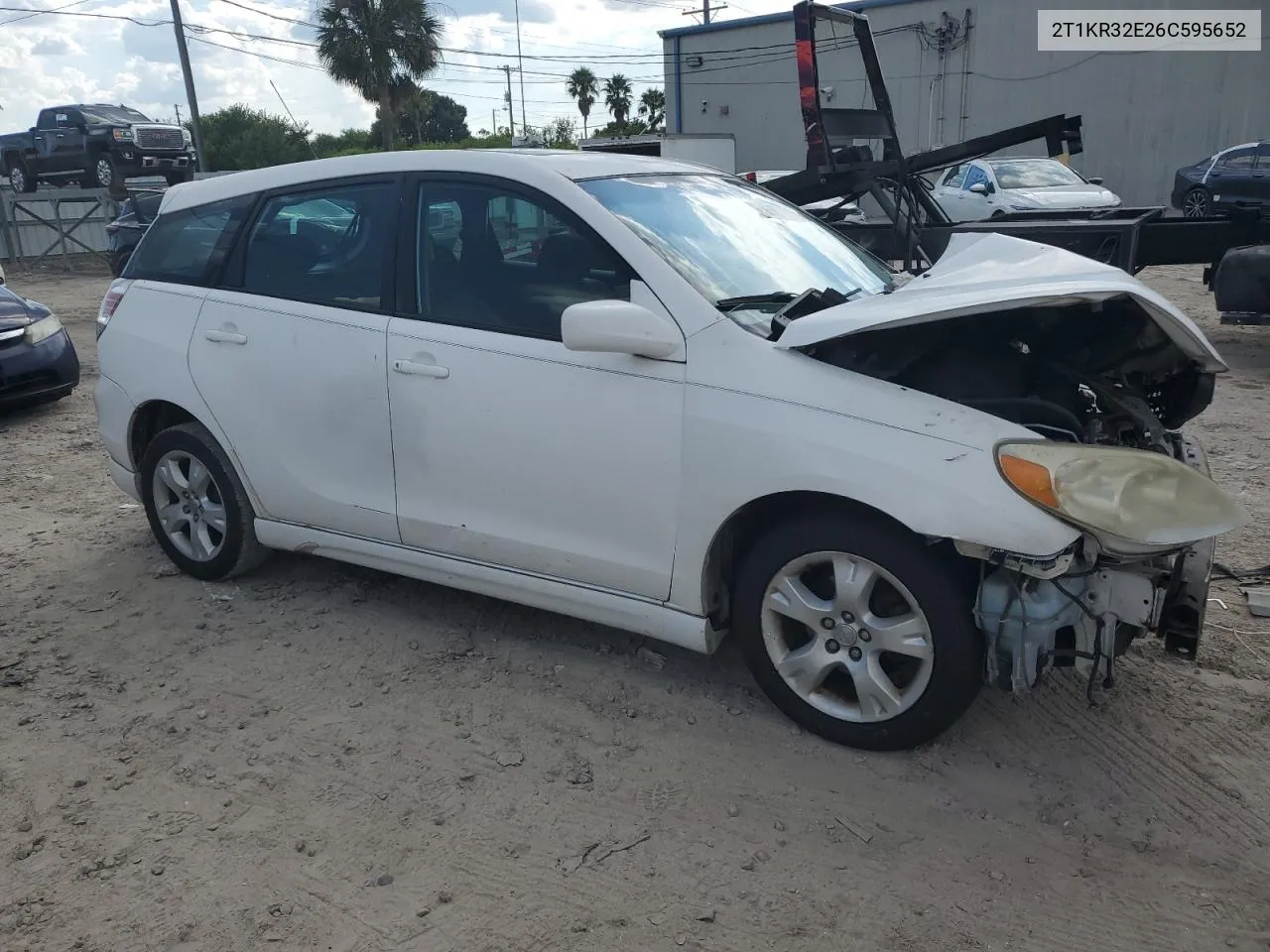 2006 Toyota Corolla Matrix Xr VIN: 2T1KR32E26C595652 Lot: 72162544