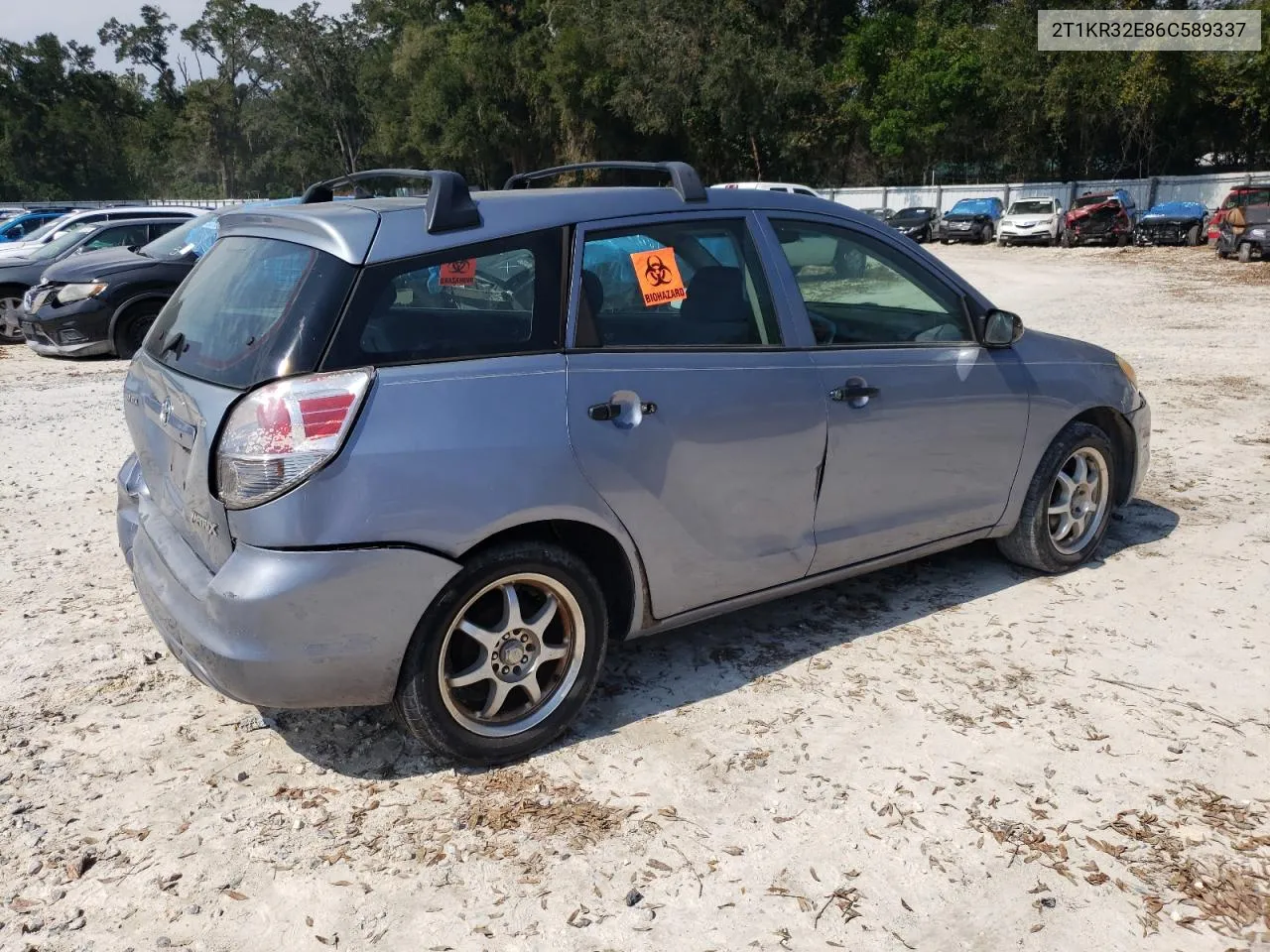 2006 Toyota Corolla Matrix Xr VIN: 2T1KR32E86C589337 Lot: 75213274