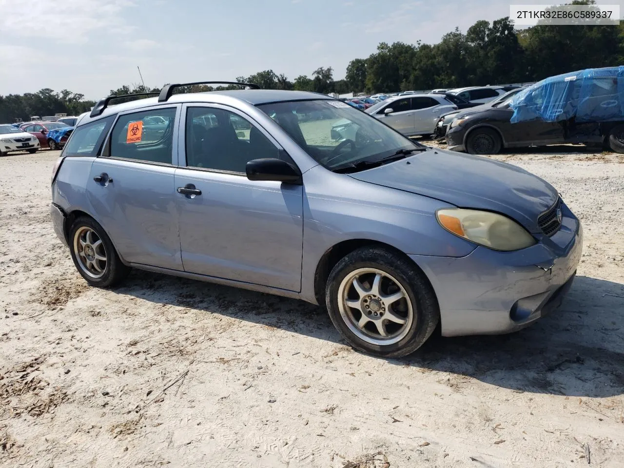 2006 Toyota Corolla Matrix Xr VIN: 2T1KR32E86C589337 Lot: 75213274