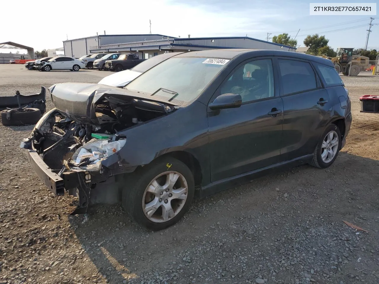 2007 Toyota Corolla Matrix Xr VIN: 2T1KR32E77C657421 Lot: 70527094