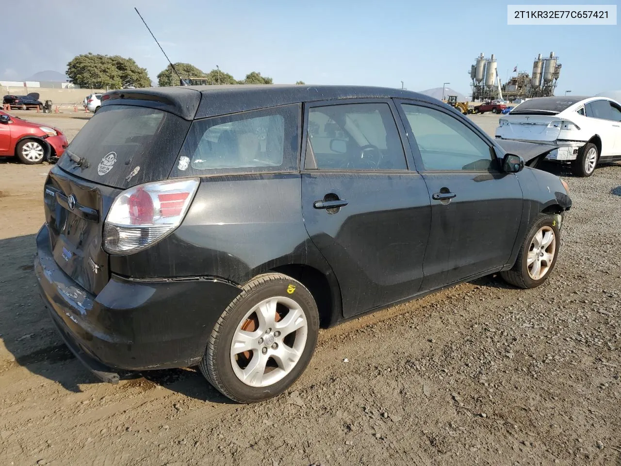 2007 Toyota Corolla Matrix Xr VIN: 2T1KR32E77C657421 Lot: 70527094