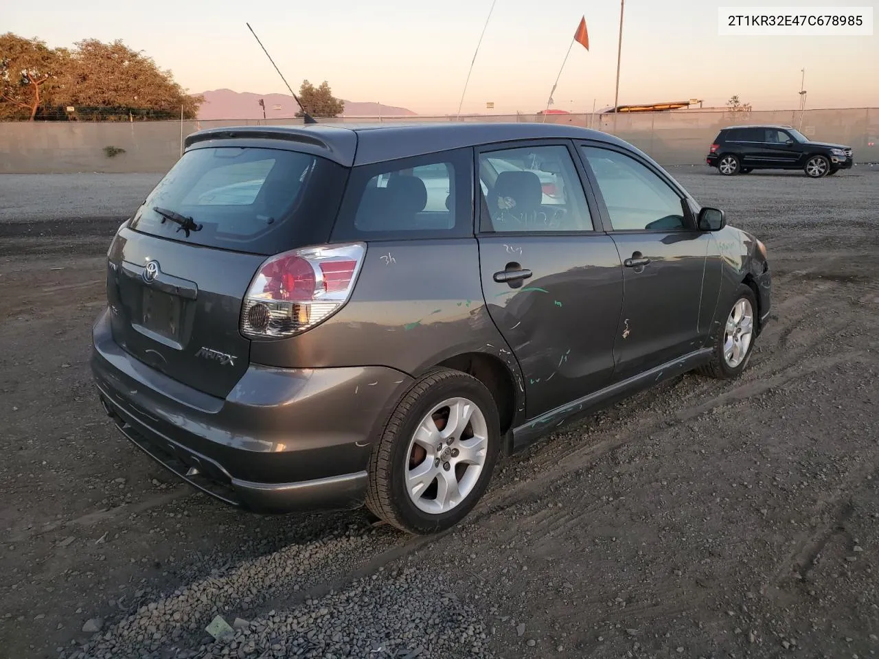 2007 Toyota Corolla Matrix Xr VIN: 2T1KR32E47C678985 Lot: 80155214