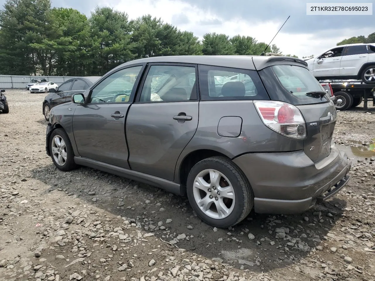 2008 Toyota Corolla Matrix Xr VIN: 2T1KR32E78C695023 Lot: 64756514