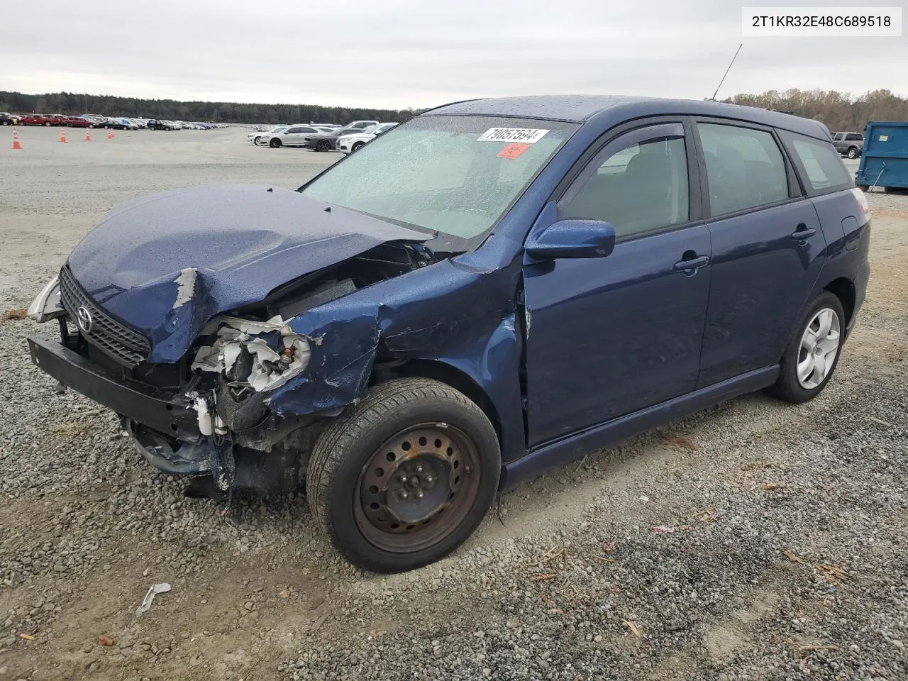 2008 Toyota Corolla Matrix Xr VIN: 2T1KR32E48C689518 Lot: 79057594