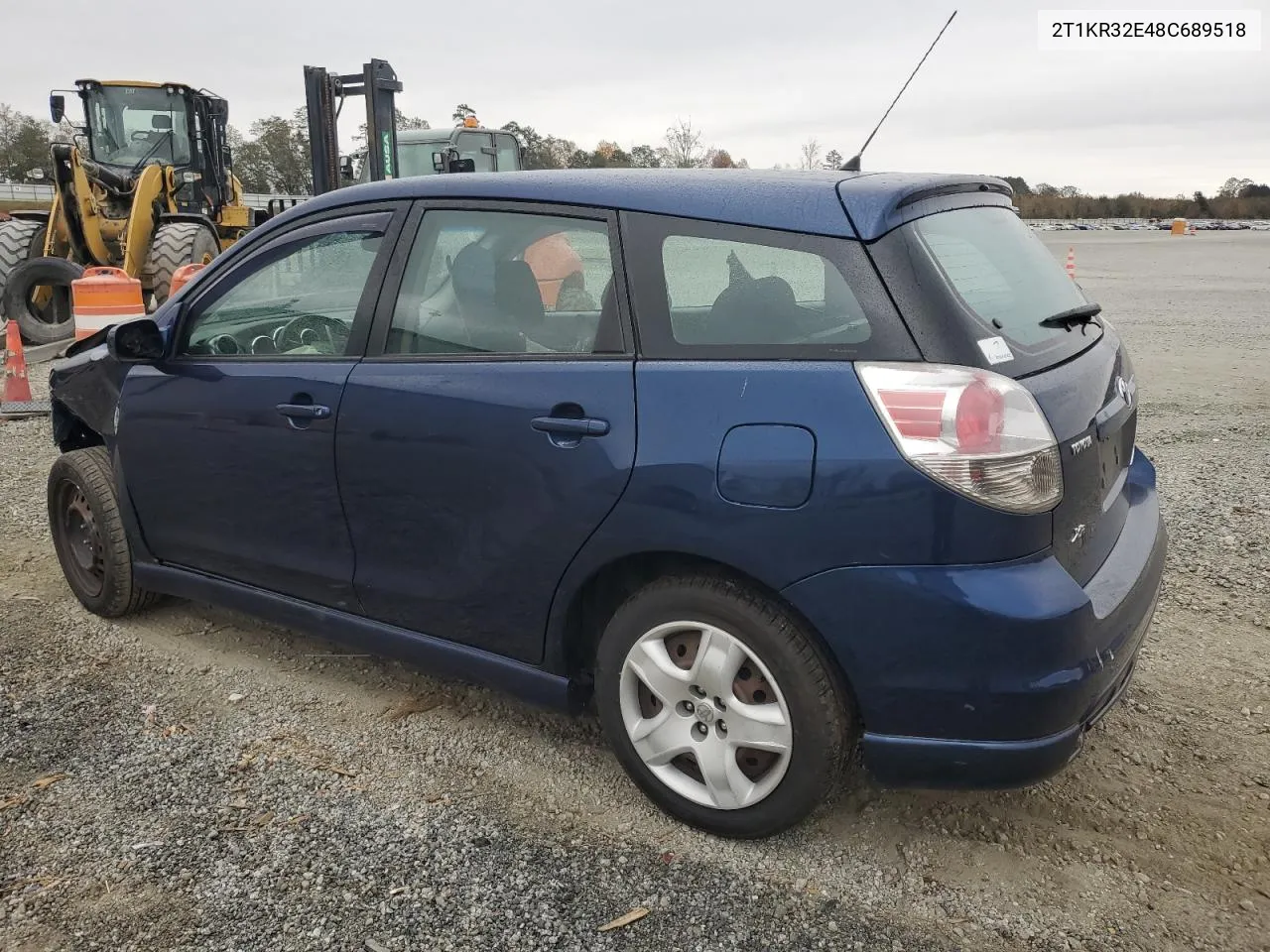 2008 Toyota Corolla Matrix Xr VIN: 2T1KR32E48C689518 Lot: 79057594