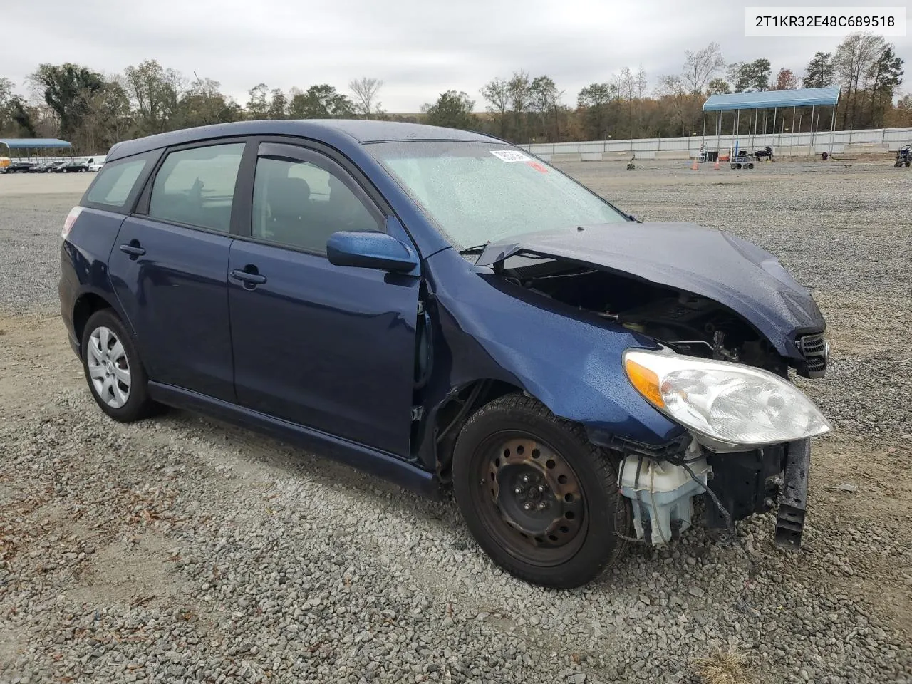 2008 Toyota Corolla Matrix Xr VIN: 2T1KR32E48C689518 Lot: 79057594