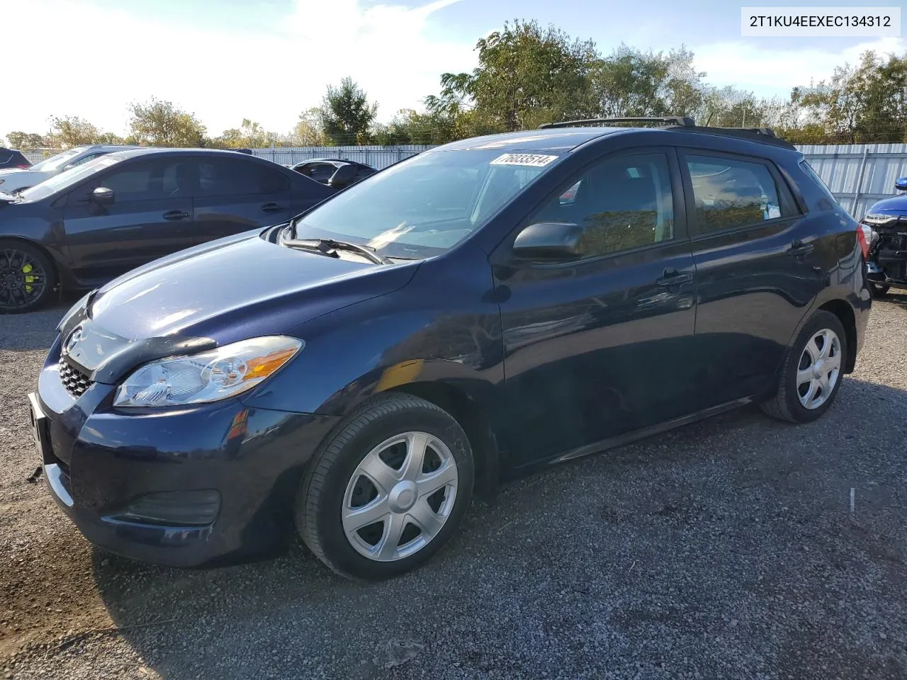 2014 Toyota Matrix Base VIN: 2T1KU4EEXEC134312 Lot: 76033514