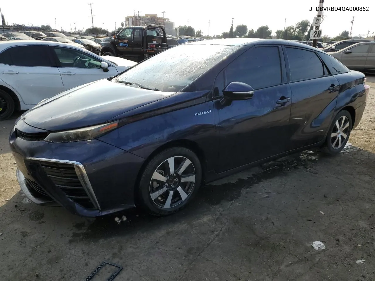 2016 Toyota Mirai VIN: JTDBVRBD4GA000862 Lot: 75282744