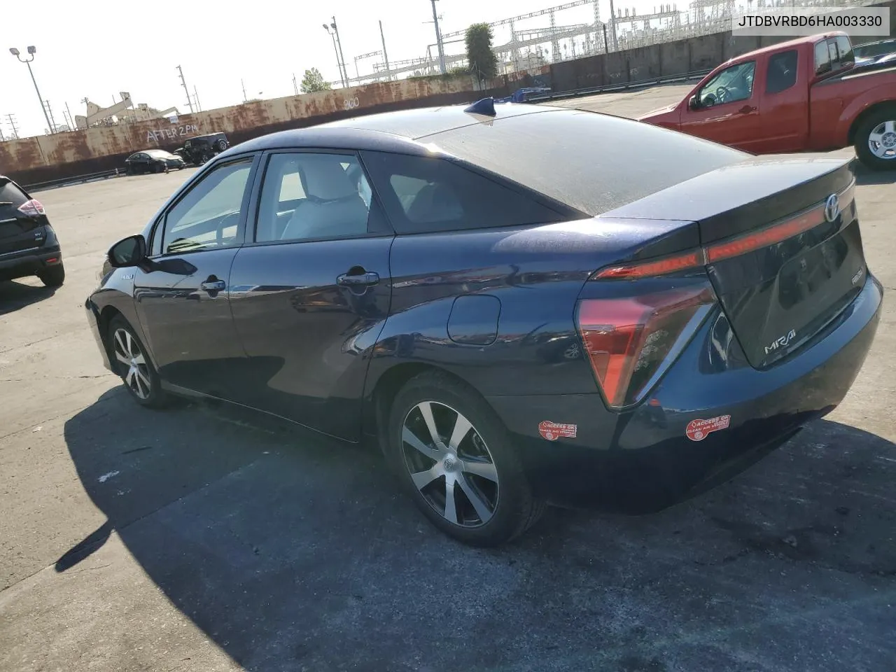 JTDBVRBD6HA003330 2017 Toyota Mirai