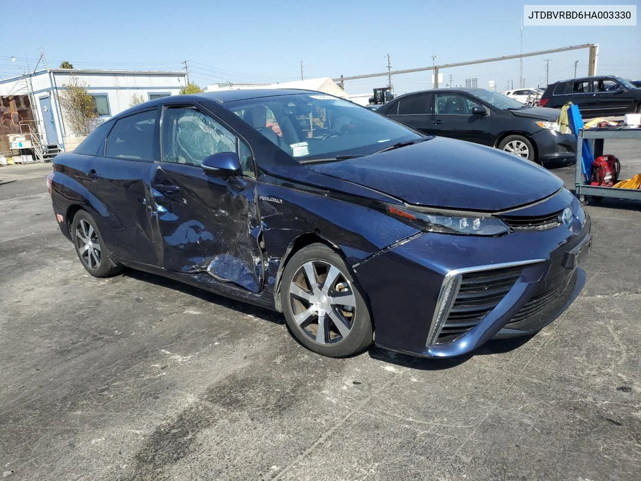 JTDBVRBD6HA003330 2017 Toyota Mirai