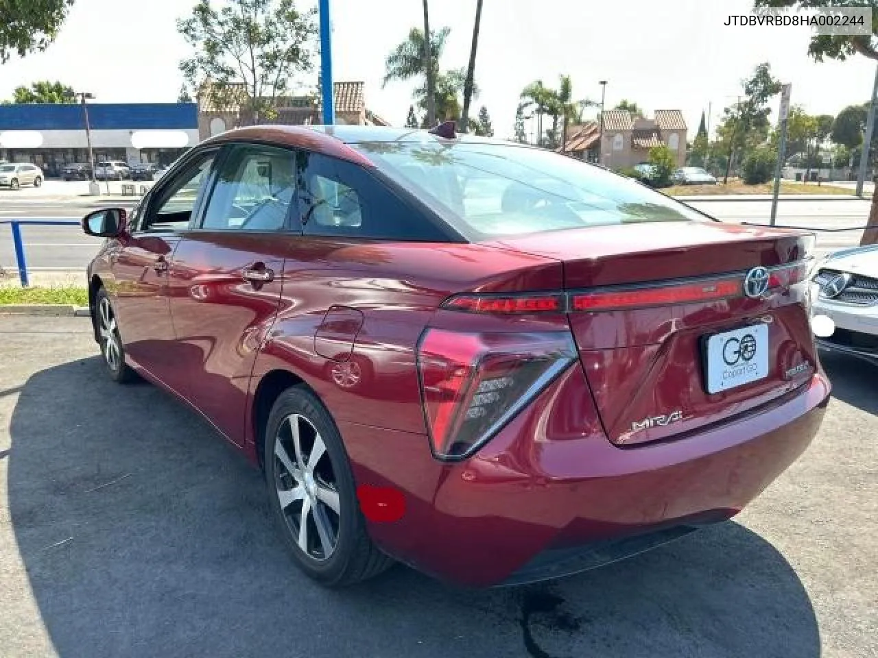 JTDBVRBD8HA002244 2017 Toyota Mirai