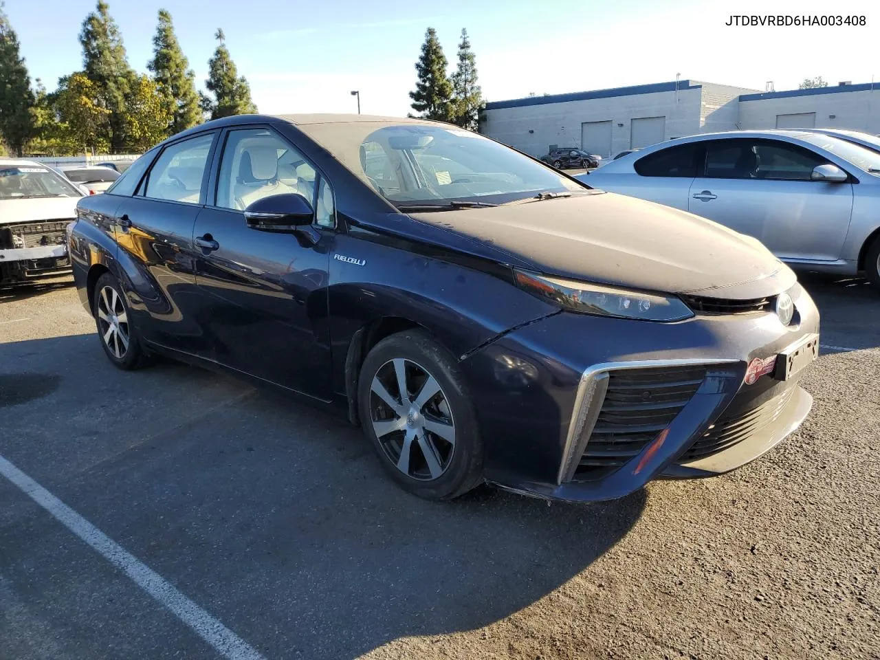 2017 Toyota Mirai VIN: JTDBVRBD6HA003408 Lot: 75771964