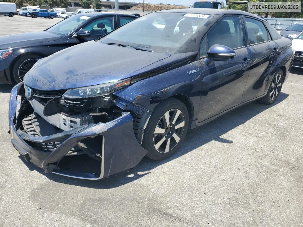 JTDBVRBD9JA005305 2018 Toyota Mirai