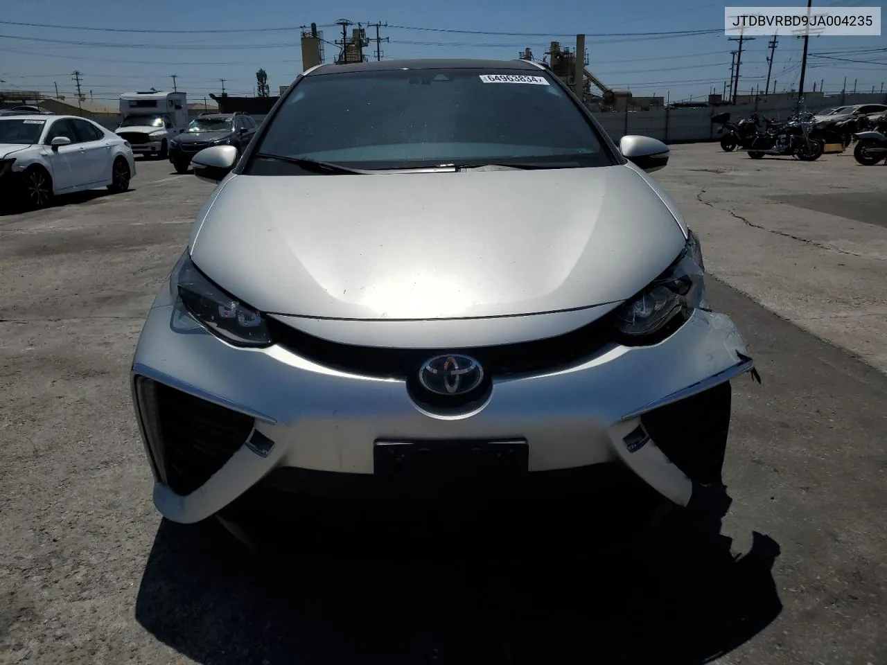 JTDBVRBD9JA004235 2018 Toyota Mirai