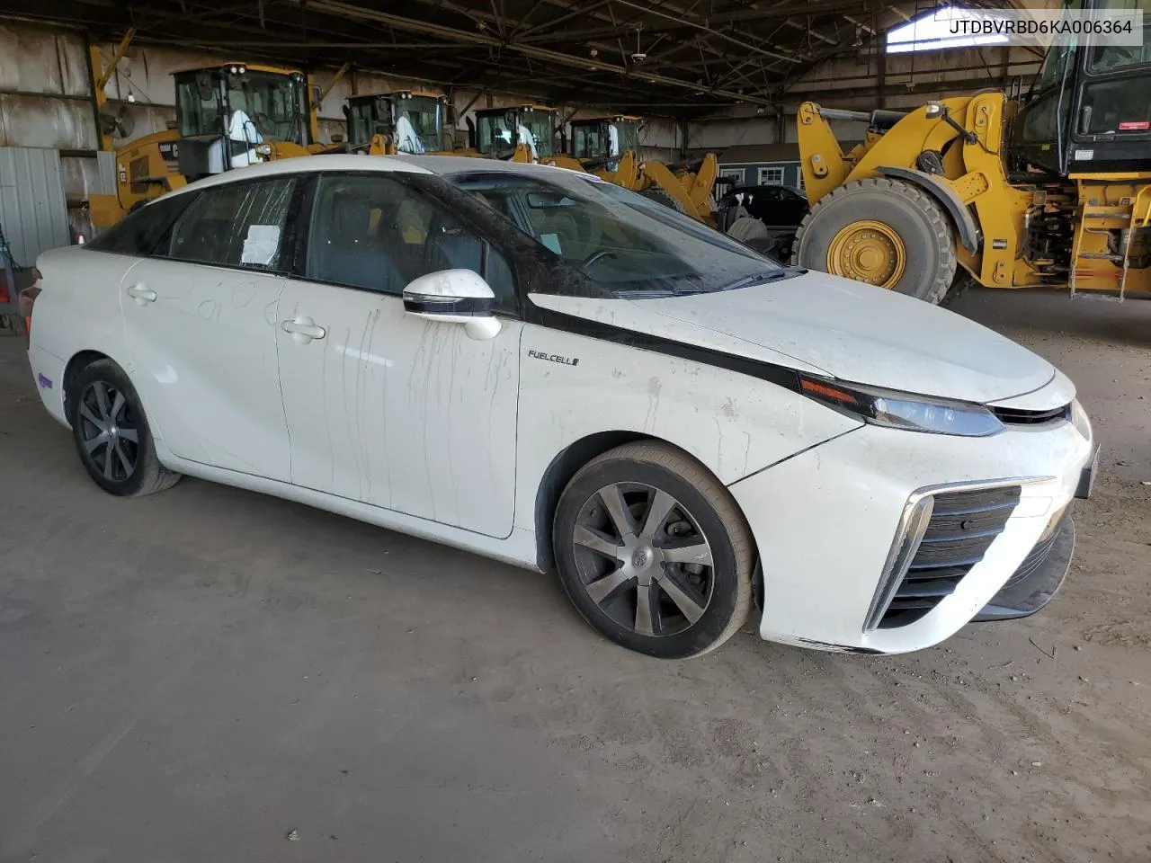 2019 Toyota Mirai VIN: JTDBVRBD6KA006364 Lot: 78448464