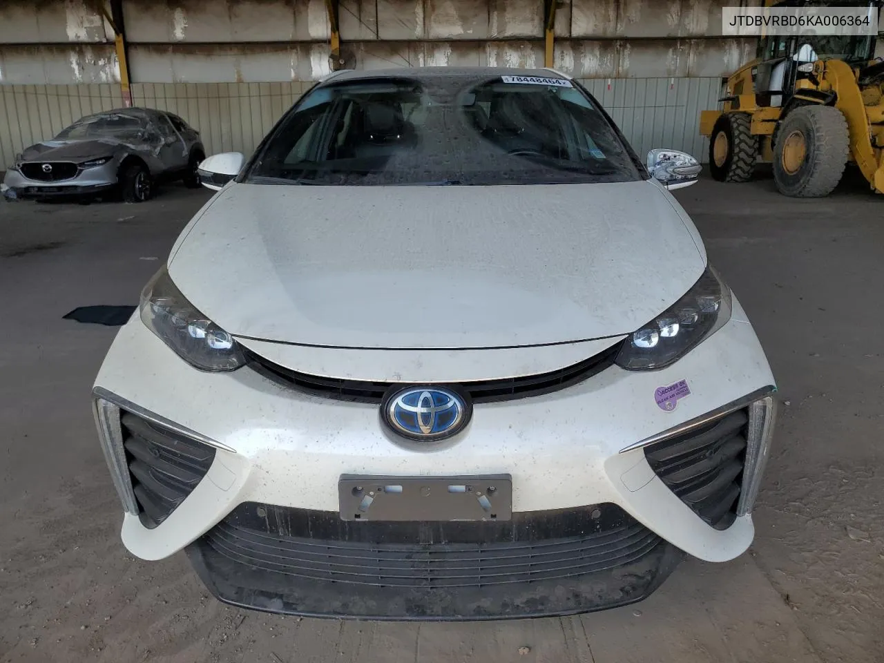 2019 Toyota Mirai VIN: JTDBVRBD6KA006364 Lot: 78448464