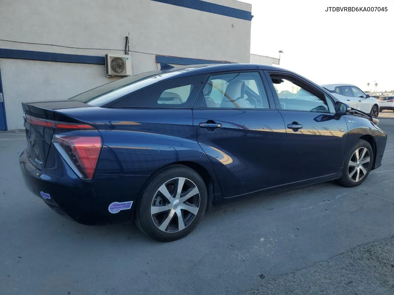 2019 Toyota Mirai VIN: JTDBVRBD6KA007045 Lot: 79091864