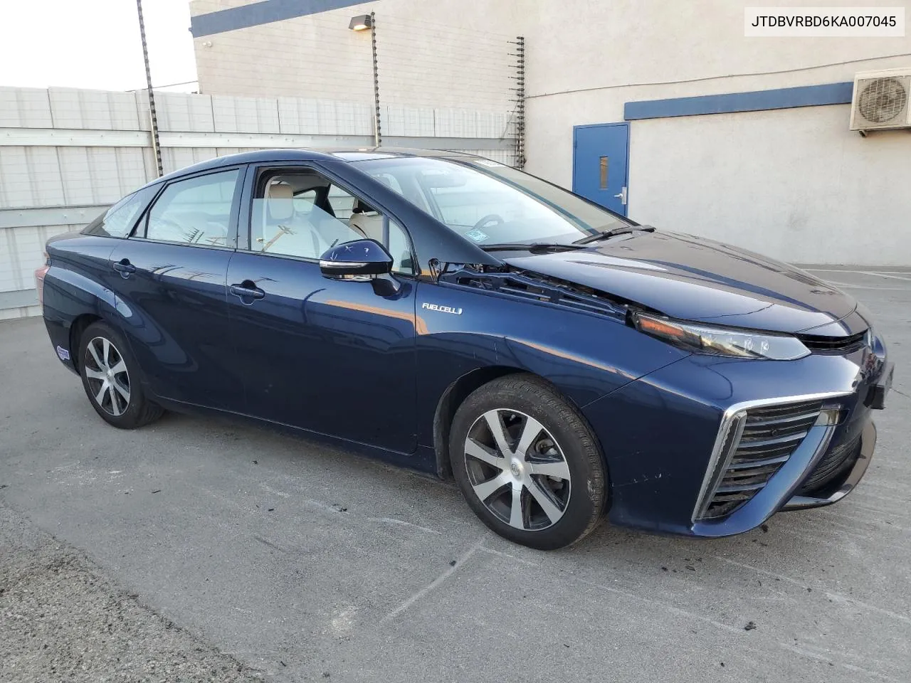 2019 Toyota Mirai VIN: JTDBVRBD6KA007045 Lot: 79091864