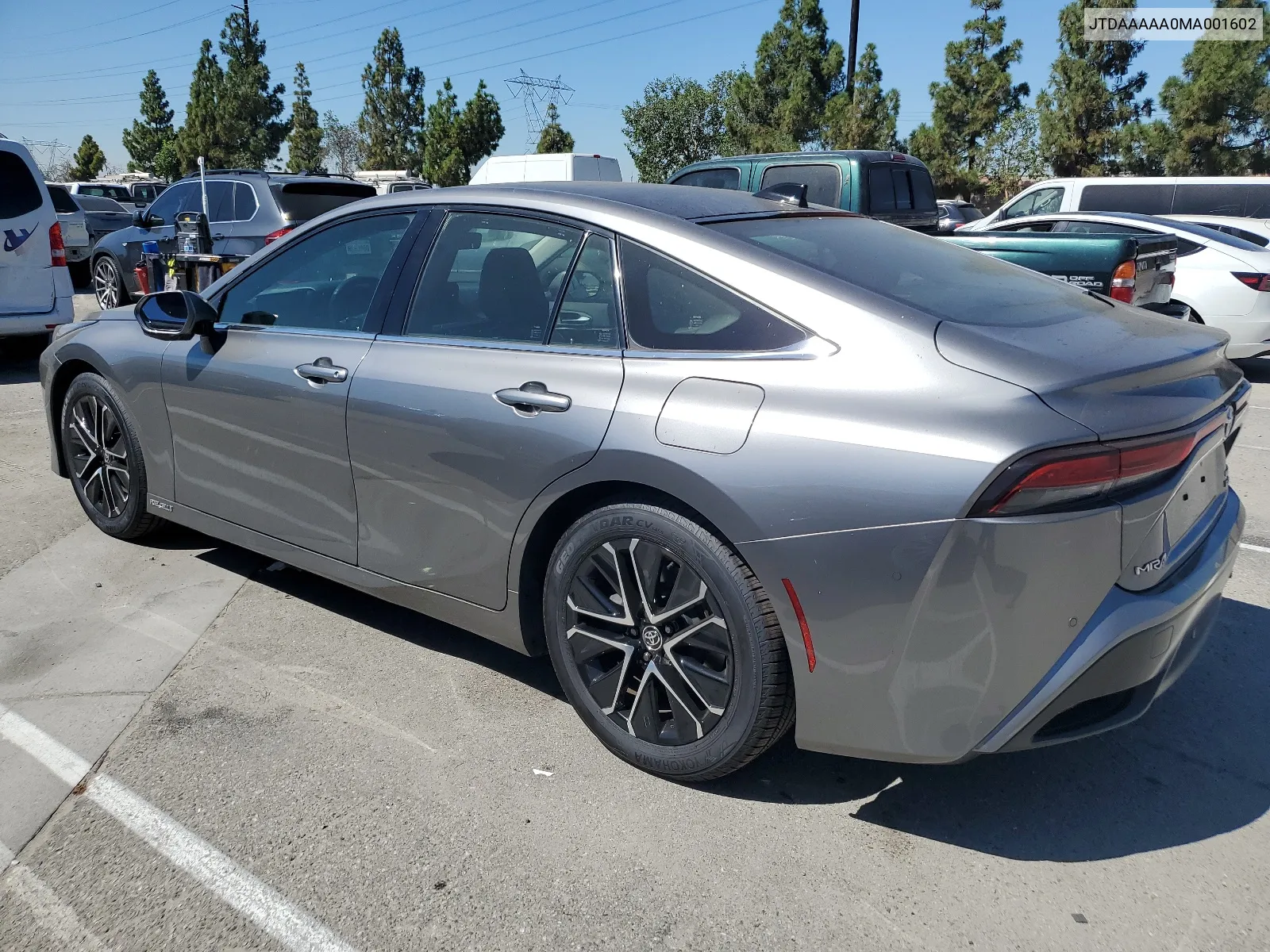 2021 Toyota Mirai Xle VIN: JTDAAAAA0MA001602 Lot: 67581314