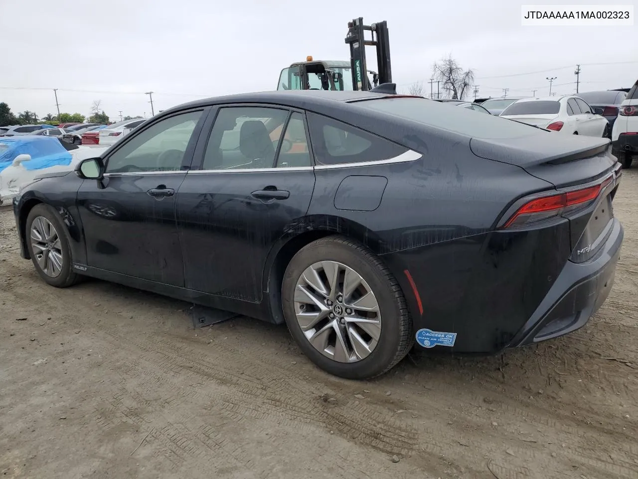 2021 Toyota Mirai Xle VIN: JTDAAAAA1MA002323 Lot: 76144804