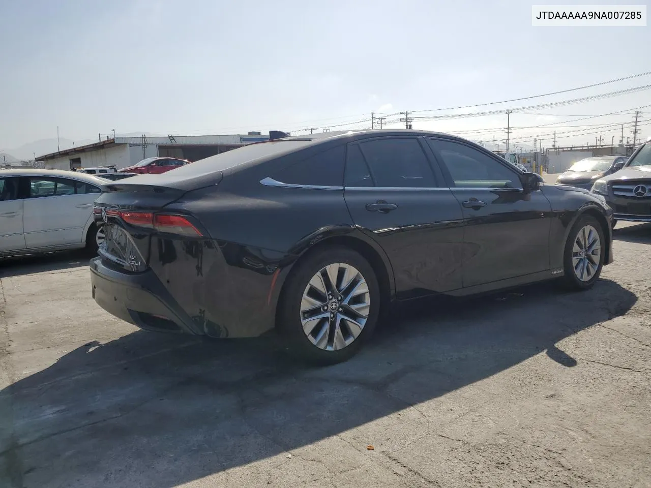 2022 Toyota Mirai Le VIN: JTDAAAAA9NA007285 Lot: 52915454