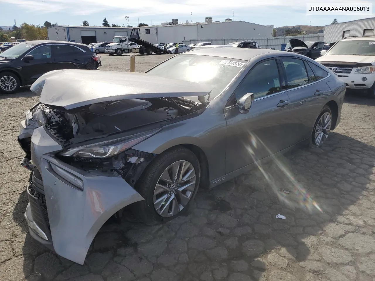 JTDAAAAA4NA006013 2022 Toyota Mirai Le