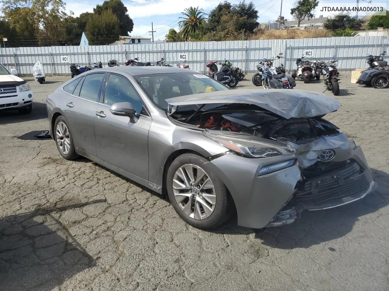 JTDAAAAA4NA006013 2022 Toyota Mirai Le