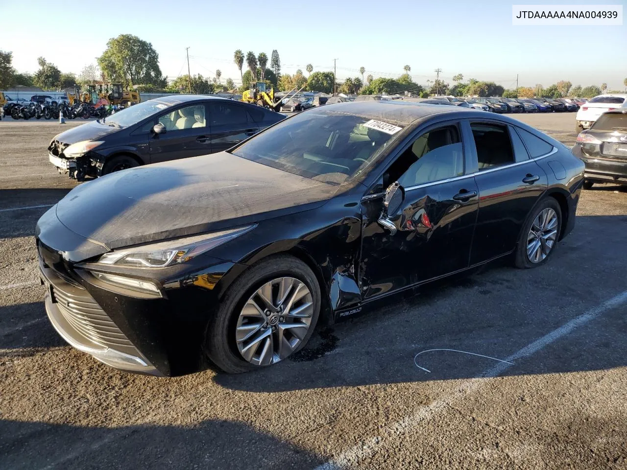 JTDAAAAA4NA004939 2022 Toyota Mirai Le