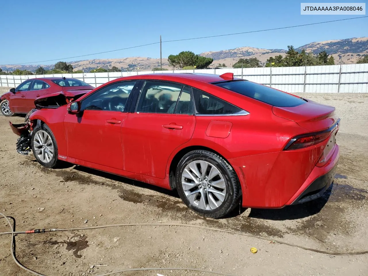 2023 Toyota Mirai Xle VIN: JTDAAAAA3PA008046 Lot: 70473624