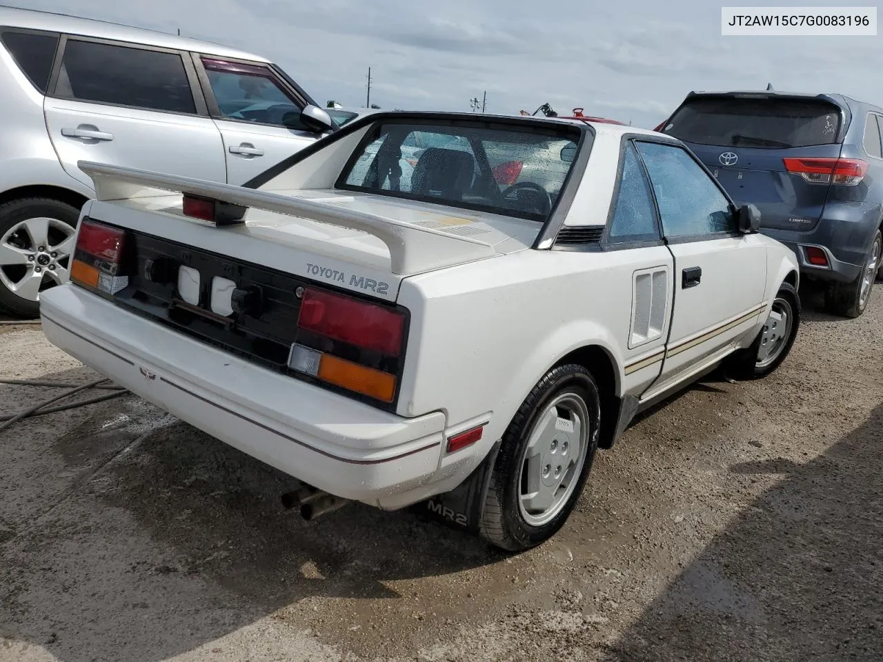 1986 Toyota Mr2 VIN: JT2AW15C7G0083196 Lot: 74149374