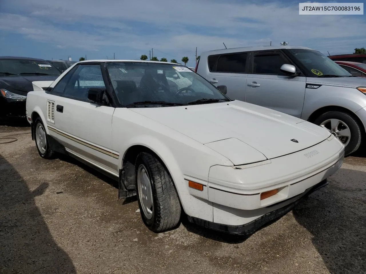 1986 Toyota Mr2 VIN: JT2AW15C7G0083196 Lot: 74149374