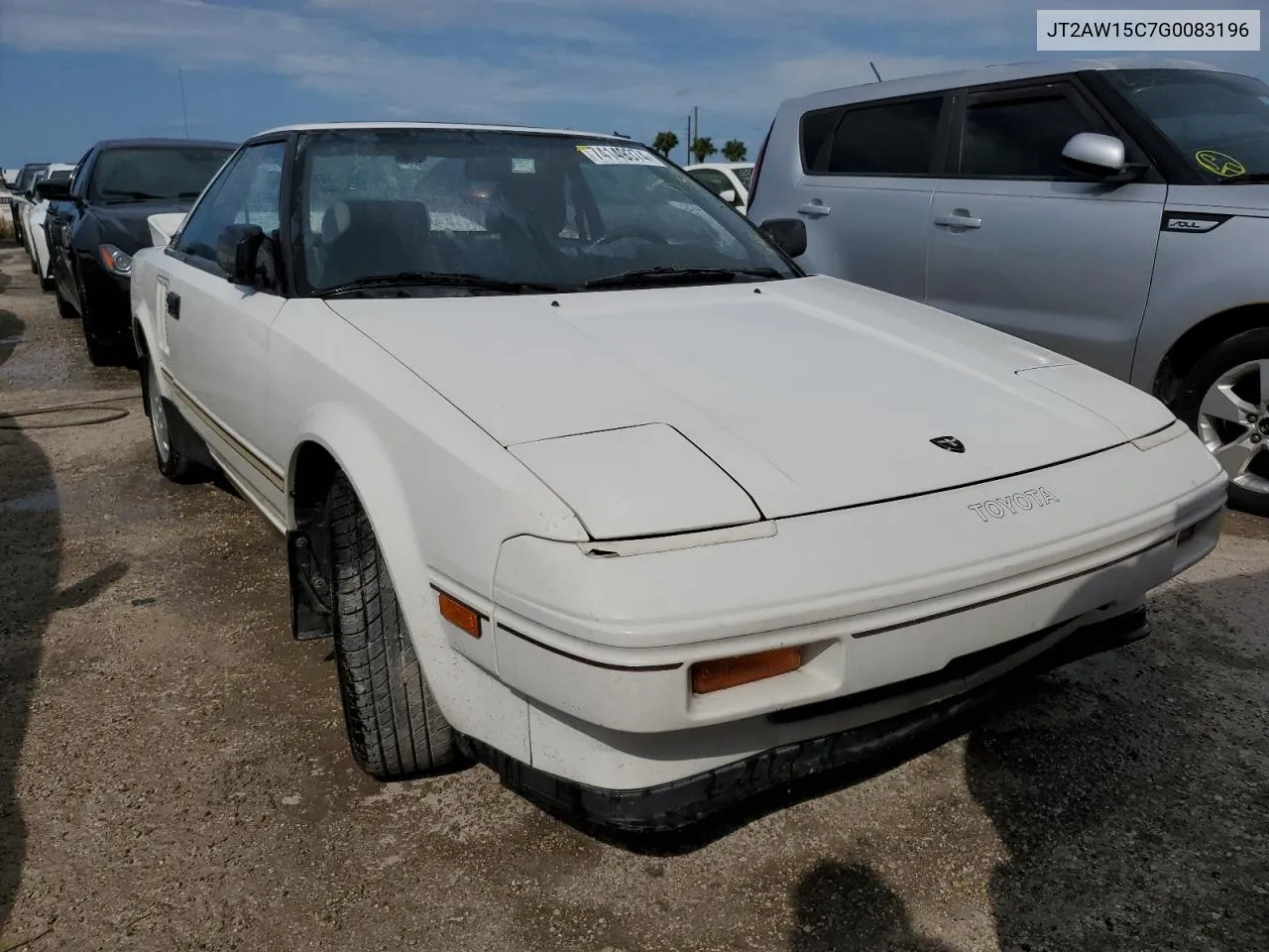 1986 Toyota Mr2 VIN: JT2AW15C7G0083196 Lot: 74149374