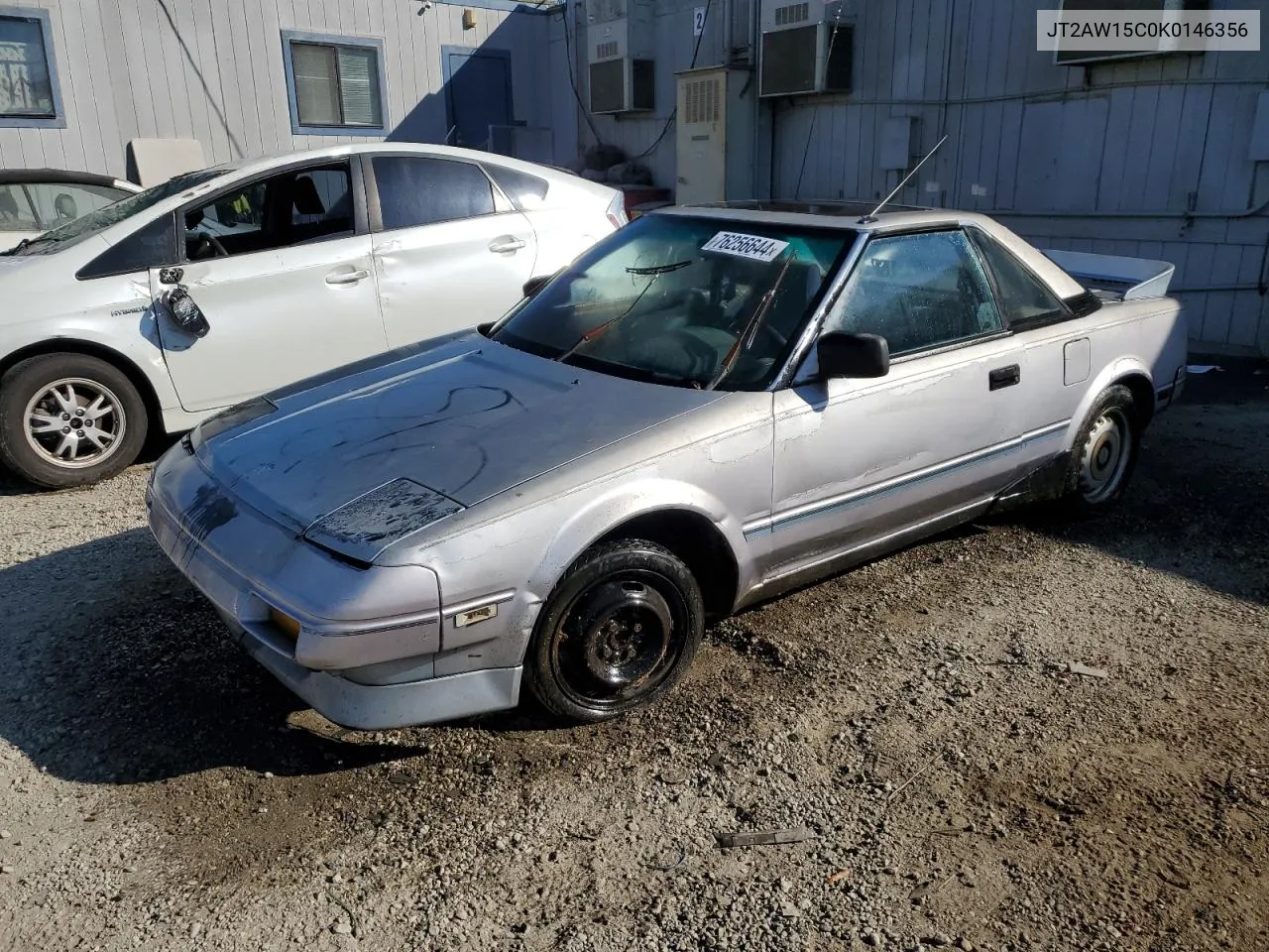 1989 Toyota Mr2 VIN: JT2AW15C0K0146356 Lot: 76256644