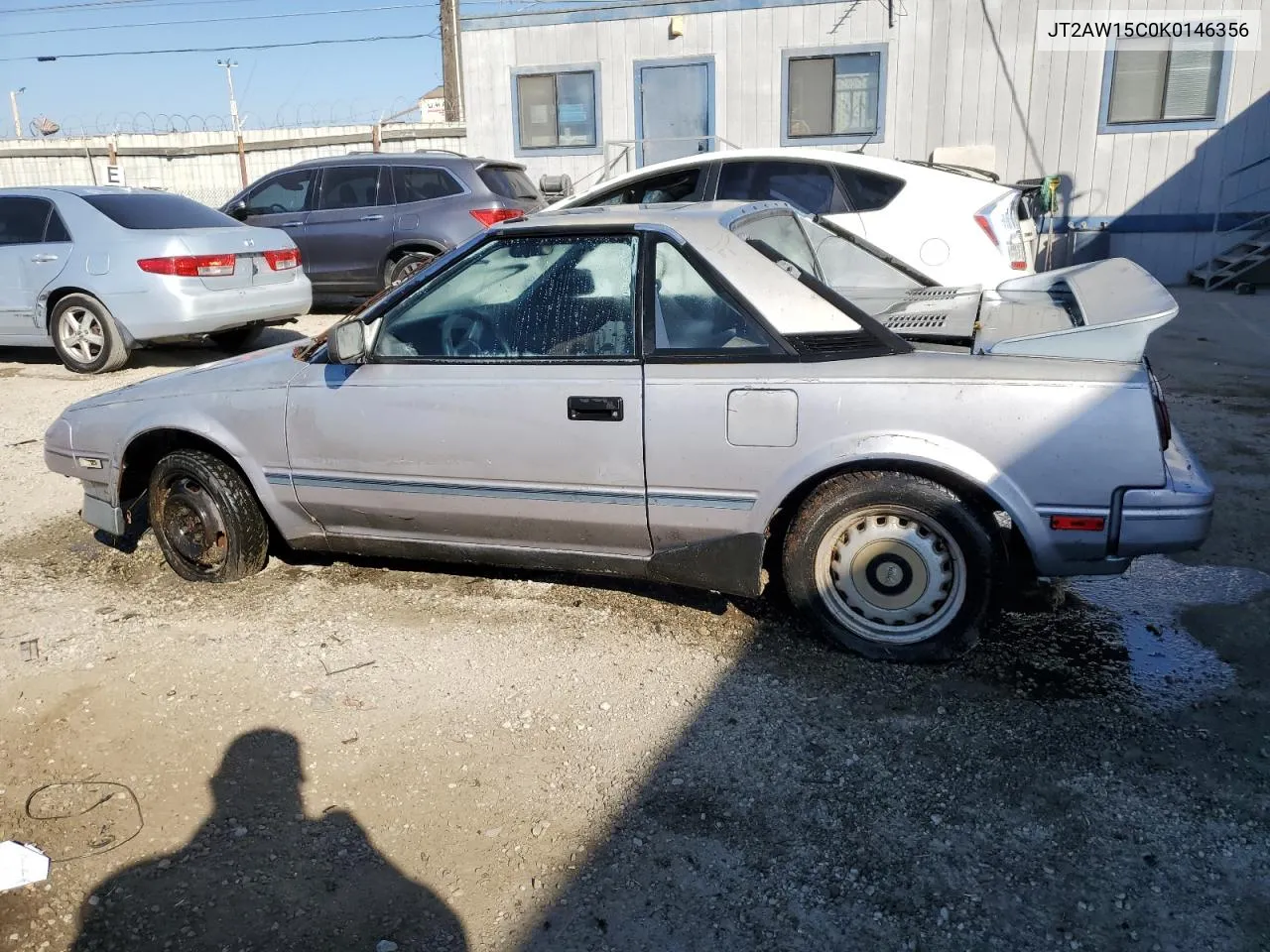 1989 Toyota Mr2 VIN: JT2AW15C0K0146356 Lot: 76256644