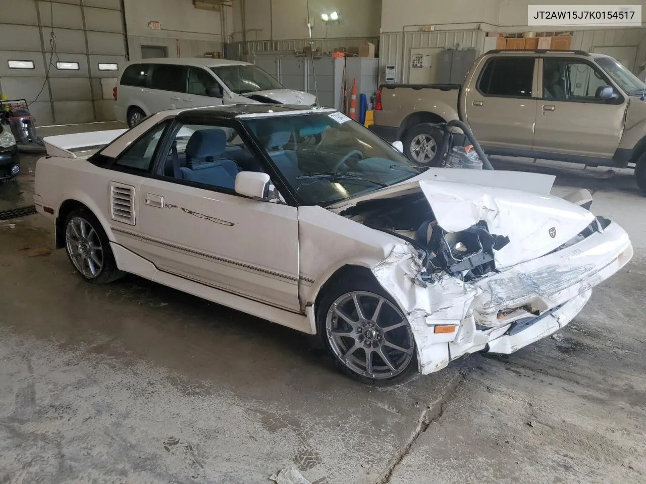 1989 Toyota Mr2 T-Bar VIN: JT2AW15J7K0154517 Lot: 77944134