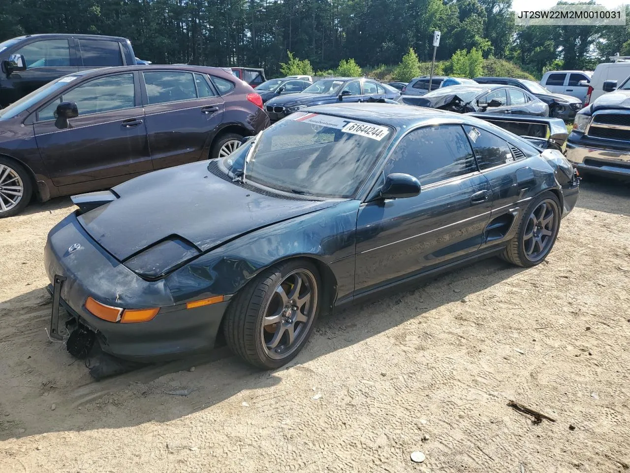 1991 Toyota Mr2 VIN: JT2SW22M2M0010031 Lot: 61644244