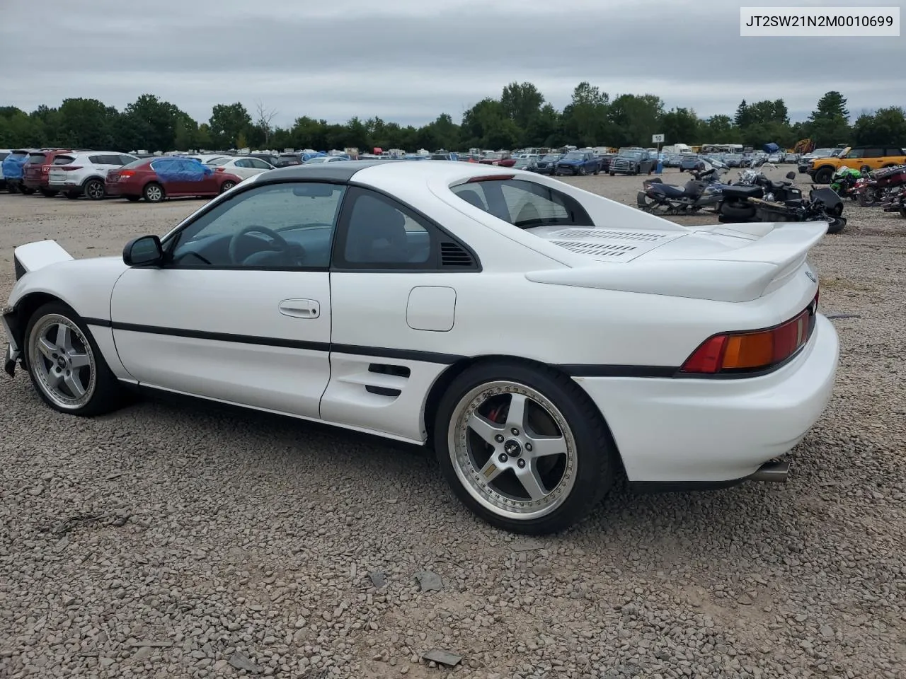 1991 Toyota Mr2 Sport Roof VIN: JT2SW21N2M0010699 Lot: 70027794