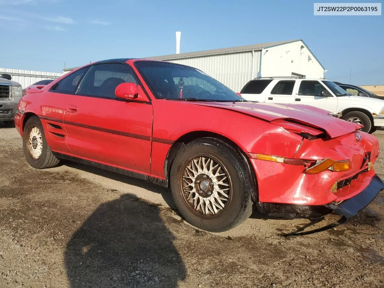 1993 Toyota Mr2 VIN: JT2SW22P2P0063195 Lot: 68921224