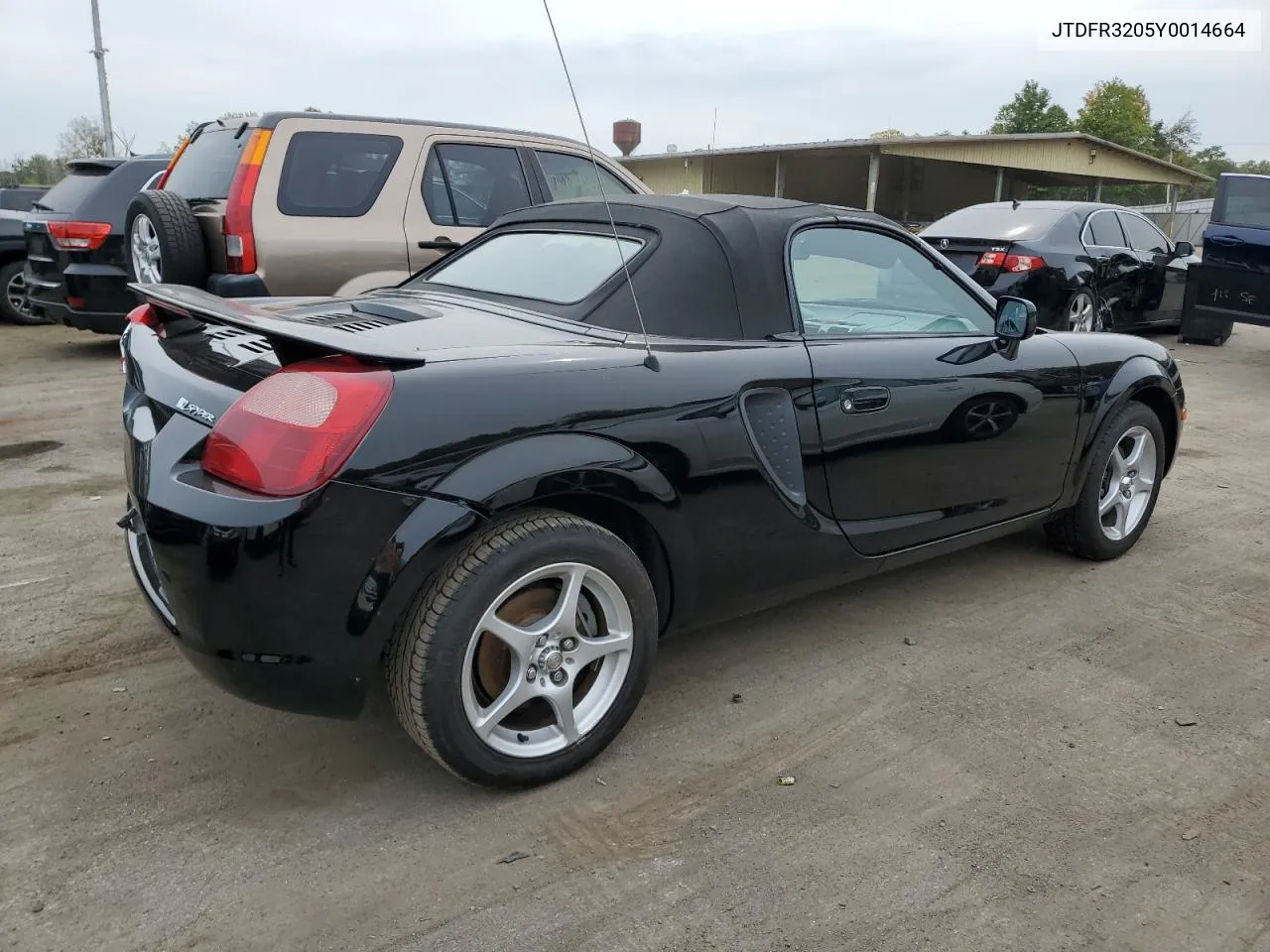 2000 Toyota Mr2 Spyder VIN: JTDFR3205Y0014664 Lot: 71702914