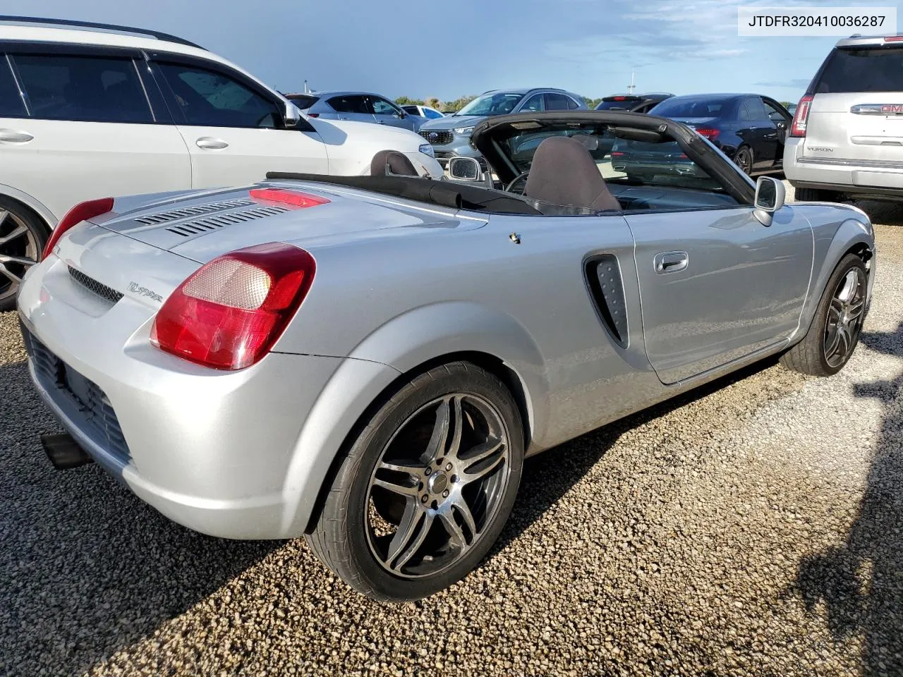 2001 Toyota Mr2 Spyder VIN: JTDFR320410036287 Lot: 73851984